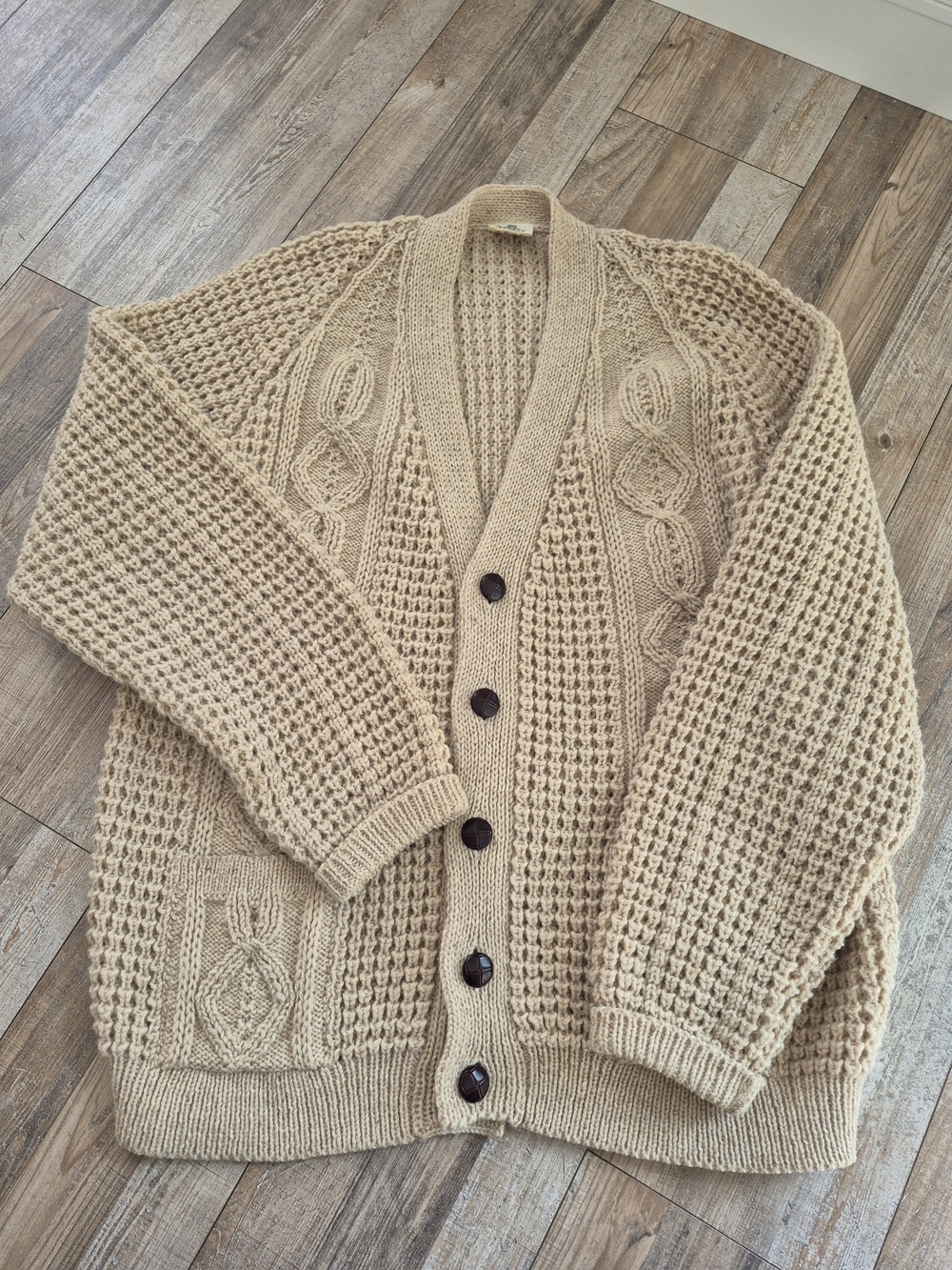 Vintage Wool Bonner Of Ireland Cardigan